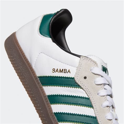 adidas originals samba collegiate green|adidas samba white collegiate green.